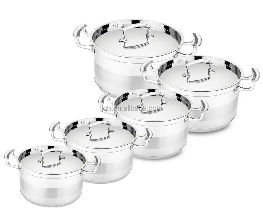 Капсульная Нижняя Высококачественная посуда из нержавеющей стали, 10 шт.