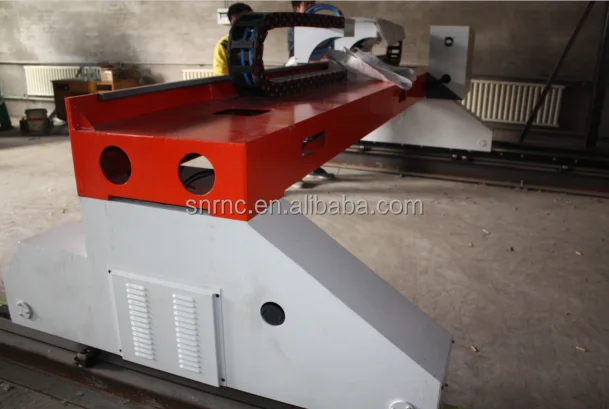 heavy gantry cnc plasma / flame cutting machine 4000x8000mm