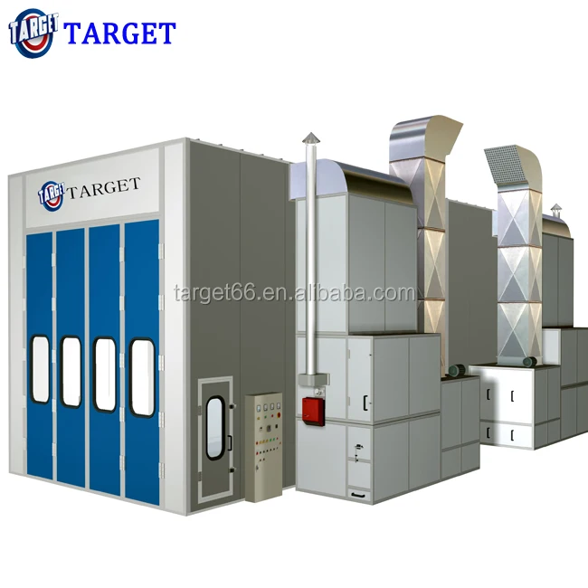 Truck spray booth TARGET Manufacturer 15m Truck spray booth with factory price industrial painting oven spraybooth