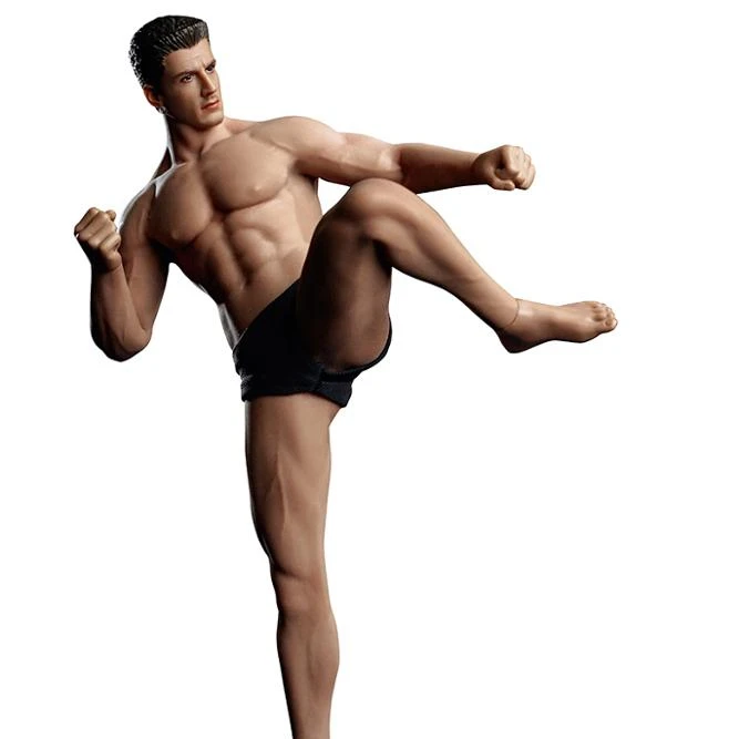 In Stock  TBLeague TM01A/B 1/12 Super Fitness Flexible Male Seamless Body Head Mini Figure Model for Fans Gifts