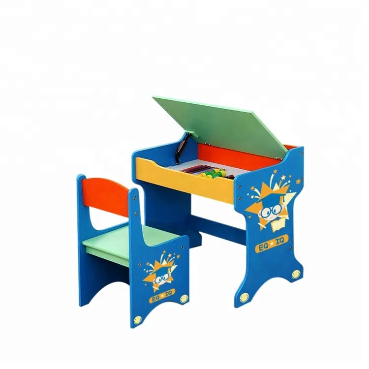 
Factory Wholesale Customized Wooden Study Children Table Chair 