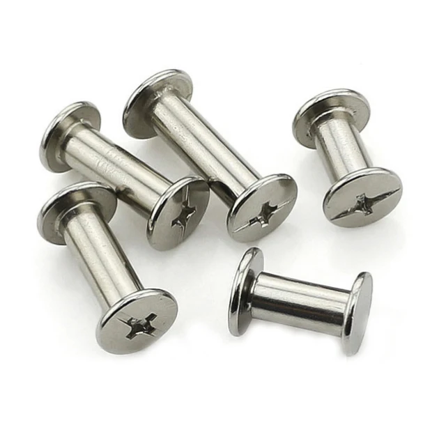 Binding Screw Stainless Steel 304 M5 Flat Head Torx Pin Chicago Screw Rivets