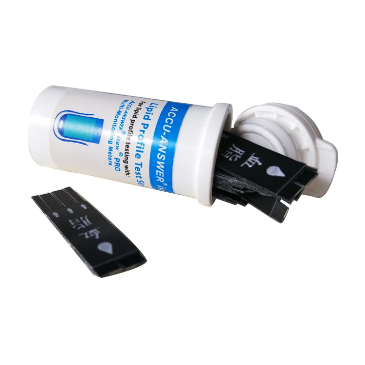 China factory suppliers blood glucose cholesterol triglycerides meter hdl cholesterol 4 in 1 test strips
