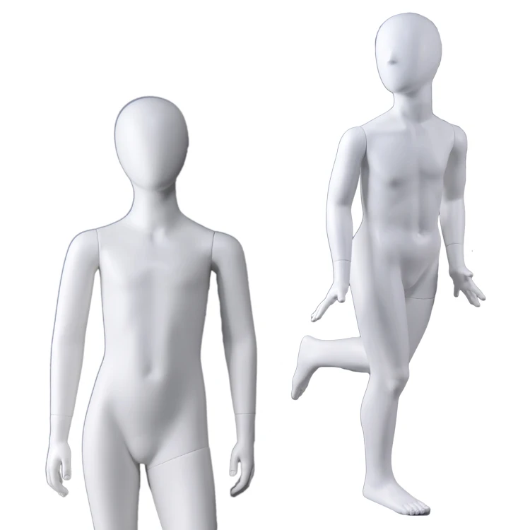 Abstract teenager little girl and boy kids store display children mannequin manikin for sale