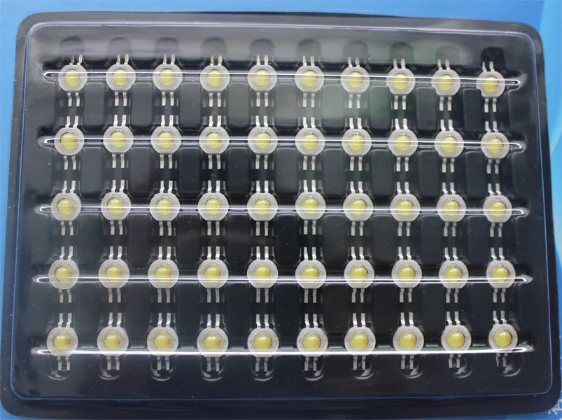 3W 2X3W bi-color yellow and white high power led chip