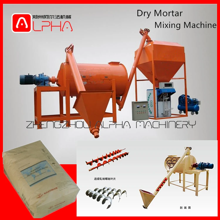 Низкая цена, простой сухой смешанный строительный раствор