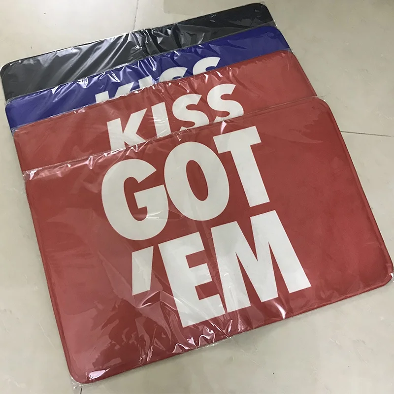 50*80cm Doormat Entrance Custom Logo Printed Mats Home carpets