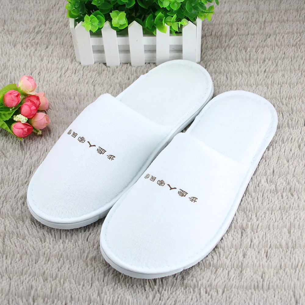 disposable  low price soft unisex slipper for spa  hotel