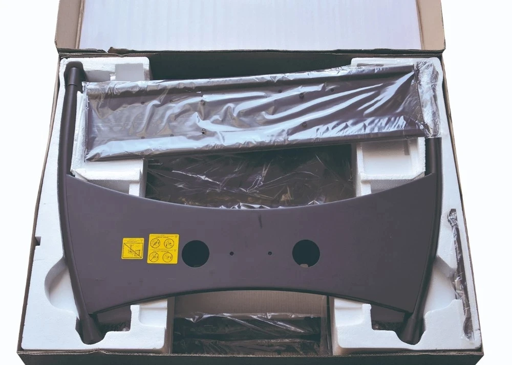 TV Cart Stand Monitor Mount Bracket with DVD Player Shelf for 55-80 Inch Screen Size