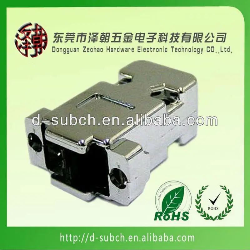 9 штифт югу d пластиковый кожух, db9hd15 разъем для капота