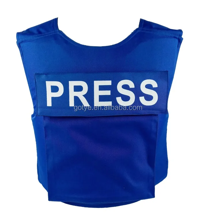 
 Синий пресс Тактический NIJ IIIA пуленепробиваемый жилет  