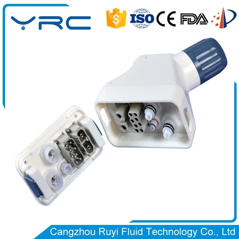 Safty CPC laser ipl handpiece fast connector for Hair removal beauty machine