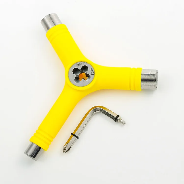 Brand Custom Skate board and Long board Y-Tools Screwdriver with Multi-function