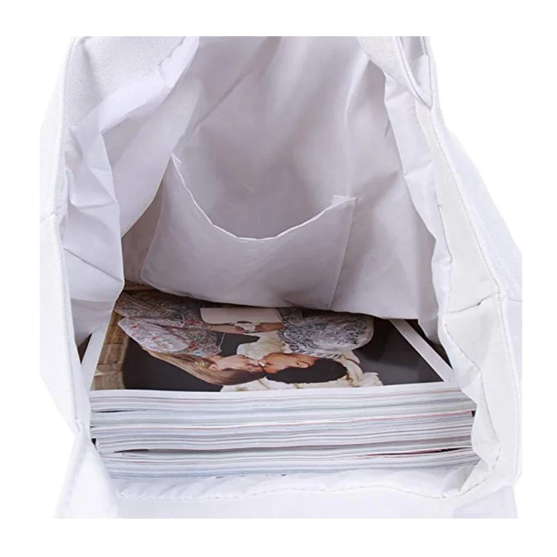 High quality glitter shopping cotton bag canvas cotton tote bag cotton carrying bag