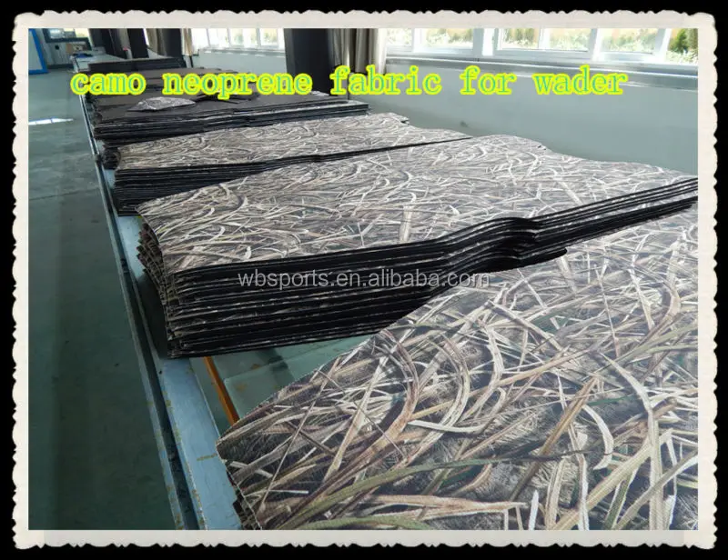 
Камуфляжная Неопреновая ткань для wader 