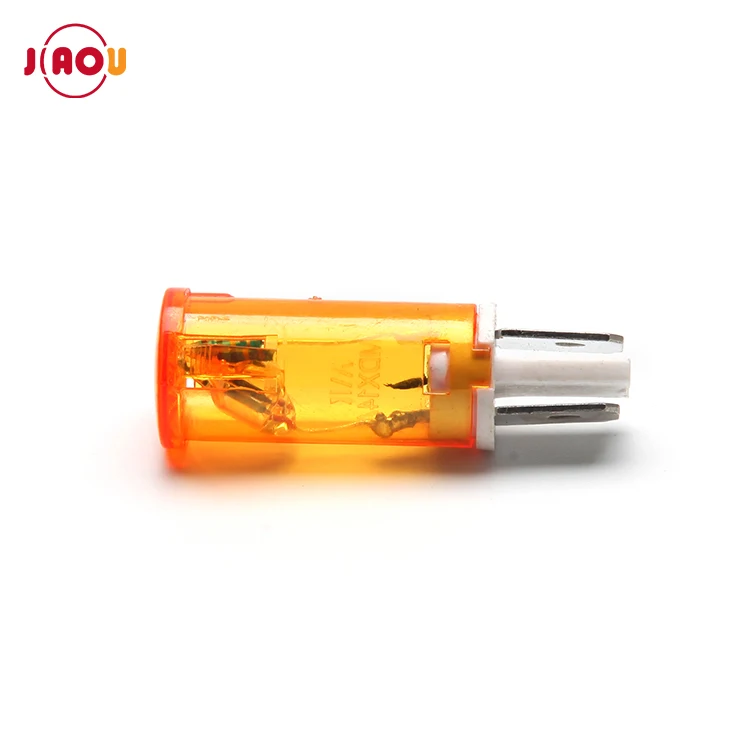 JIAOU MDX-14 Dome 12.5mm Indicator Signal Lamp light 12v 24v 220v Plastic Indicator lamp Light