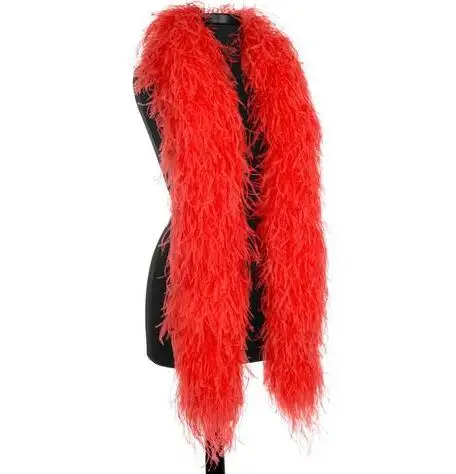 
Wholesale ostrich feathers Any Colors 2 Meters feather Boa White Ostrich Feather Boa For Party Elegant wedding decoration 