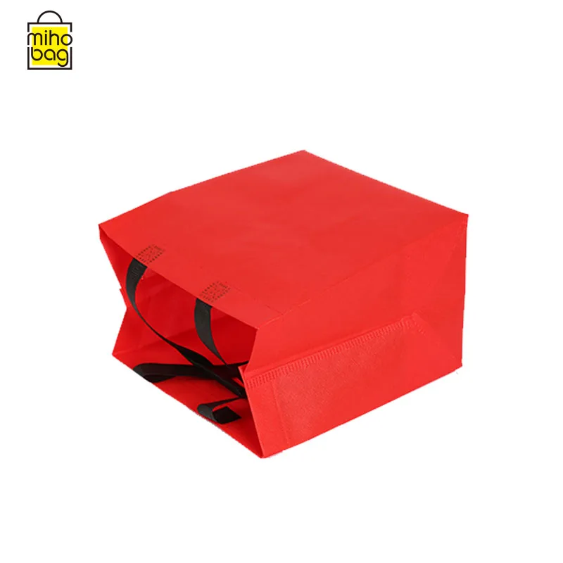 cheap price durable full color printing reusable ecological non woven bag