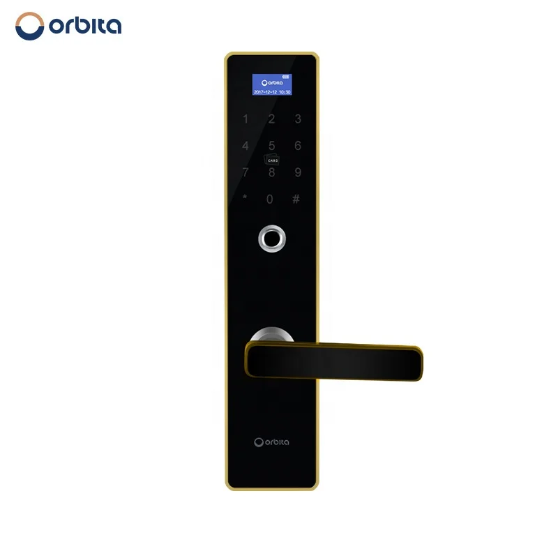 
Orbita 304 stainless steel biometric fingerprint electronic door lock cylinder 