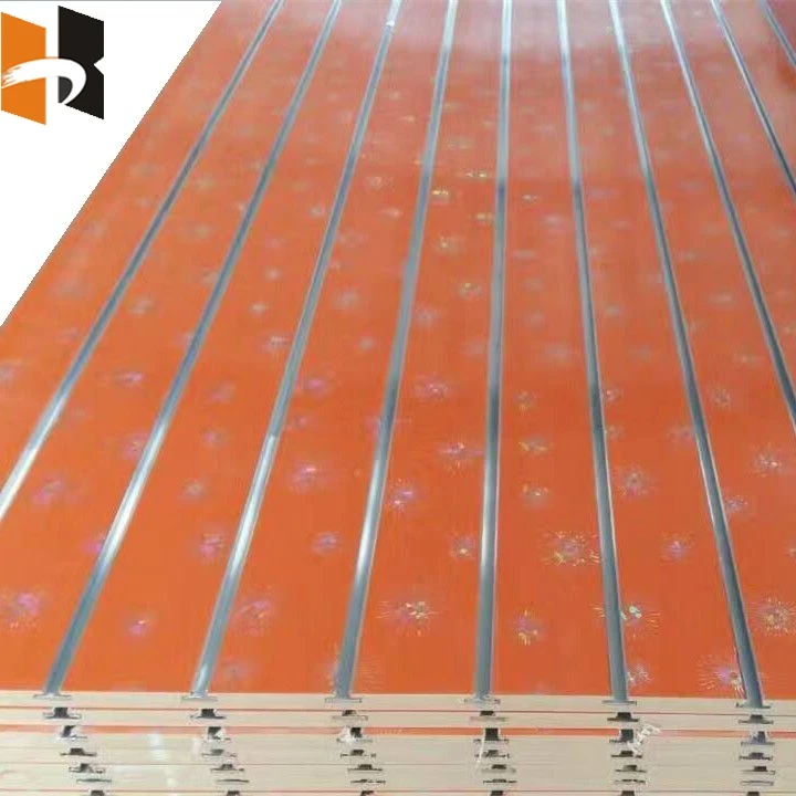 first - class grade 18mm laminated melamine mdf slot board panels