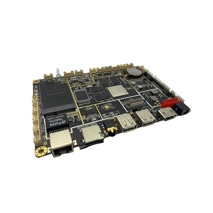 rockchip rk3399 pcb circuit board , android PCBA service Android TV BOX RK 3399/ RK 3288 pcb board