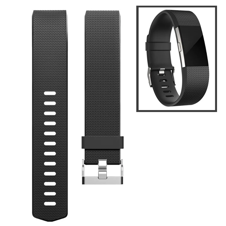 Silicone Band For Fitbit Charge 2 Silicone Watch Band Replacement Strap Bracelet for Women Men