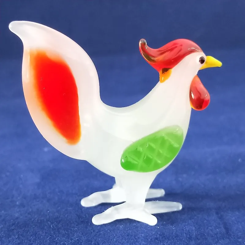 chicken cock shape craft chicken lampworking