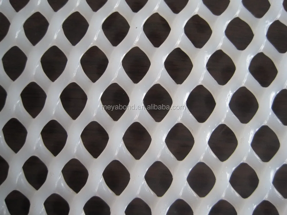 HDPE/ POLY plastic flat wire mesh/plastic plain netting for poultry