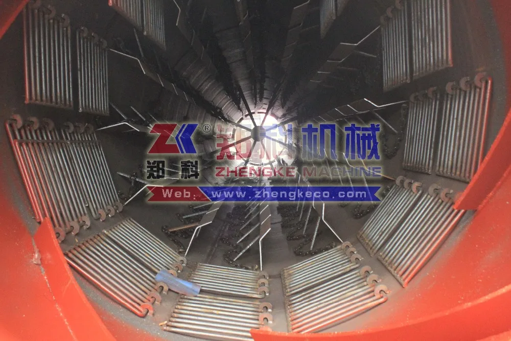 sawdust wood chips biomass rotary drum dryer