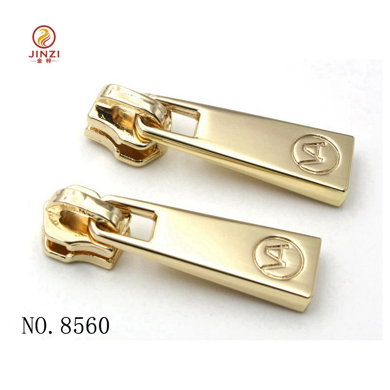 Fashion 5# zipper puller zinc alloy clothing zipper head
