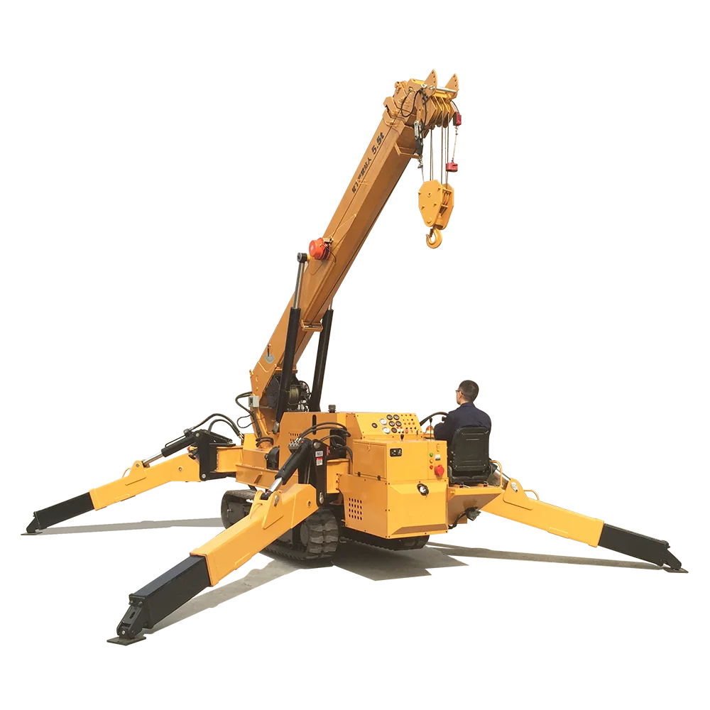 Beta Mini 5.5T Telescopic 16.9M Hydraulic Mobile Spider Crane