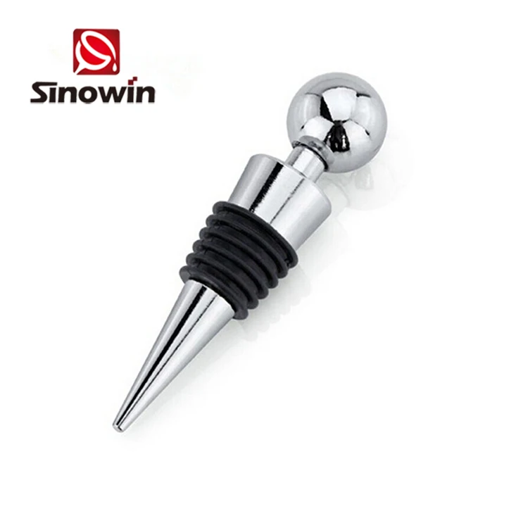 Round Ball Wine Bottle Stoppers Stainless Steel Stoppers Favors Christmas Decorative Wine Stopper