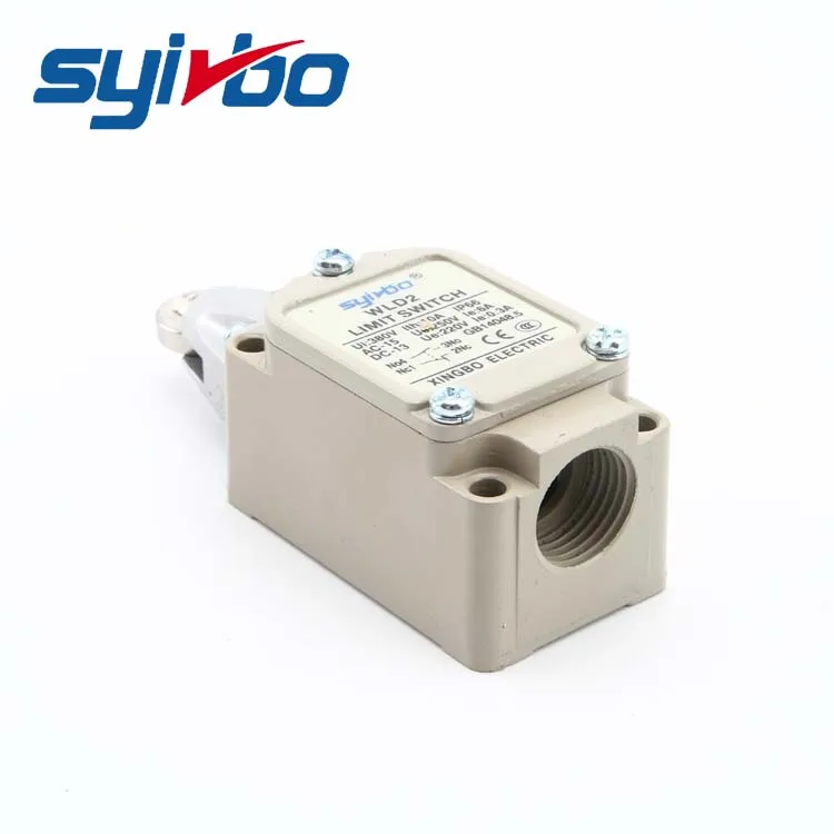 XINGBO  Double-circuit stainless steel roller plunger aluminum limit switch for gate opener/push button for slot machine