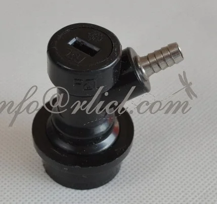 Plastic Disconnect Ball Lock Beer Keg with Barb end Liquid Out for homebrewing