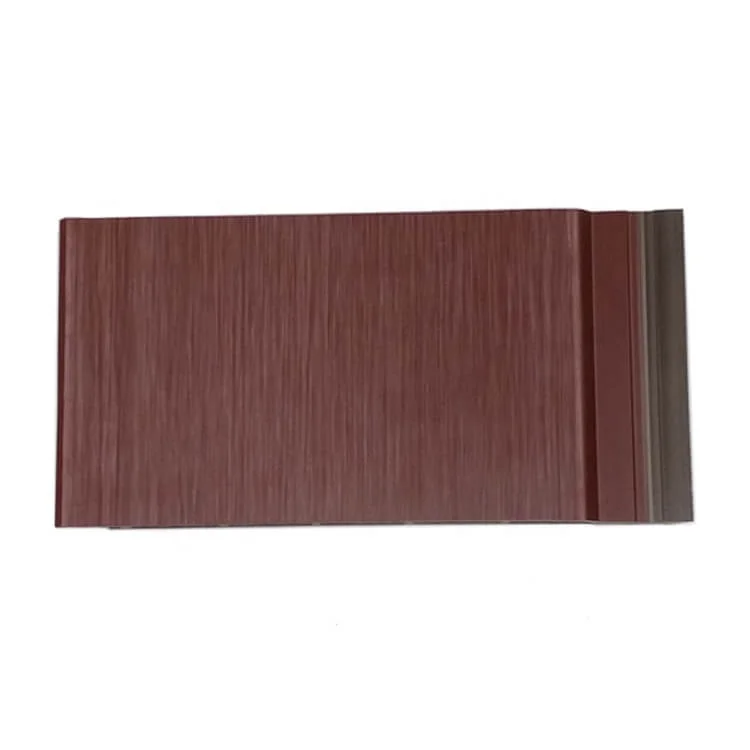 Exterior Fire-proof WPC Wall Panel Building Materials Wall Clading Decorative WPC Outdoor Wall
