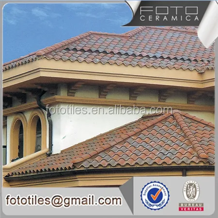Brown clay slate roof tile sri lanka
