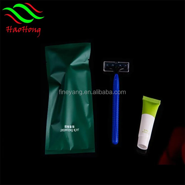 Factory wholesale disposable razor using in hotel with the lubricant strip