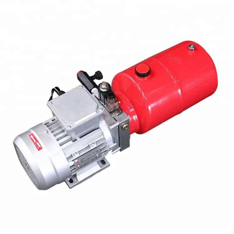 12 volt hydraulic power pack units with plastic tank in stock