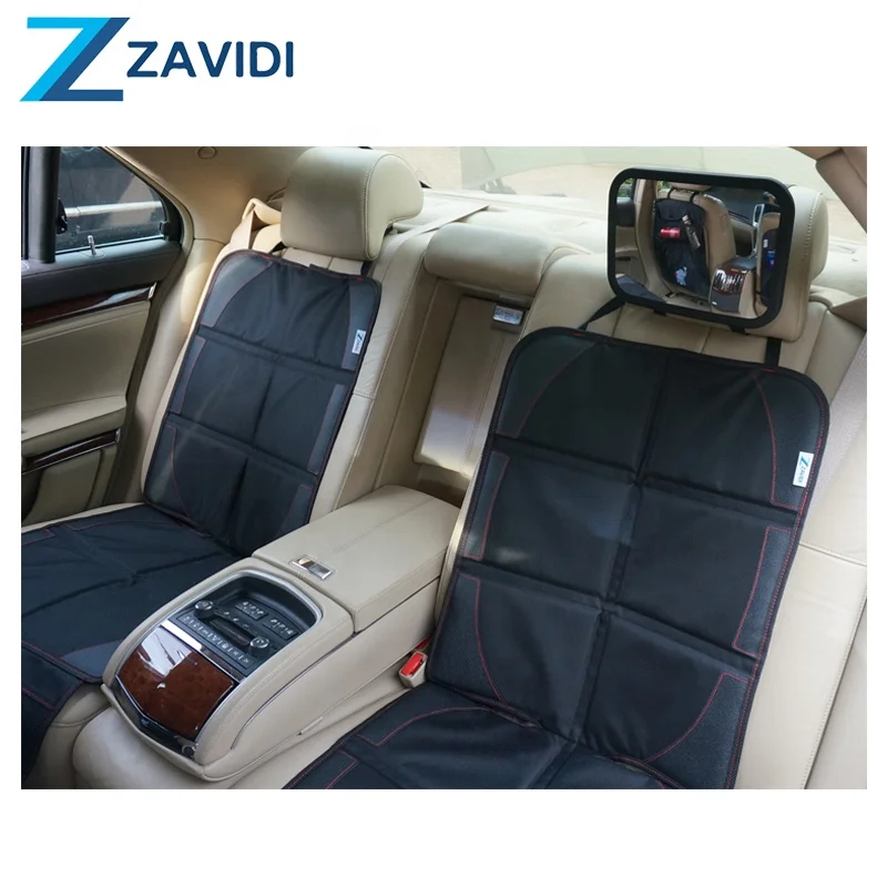 Zavidi cheaper price twin pack customized auto baby car seat cover protector