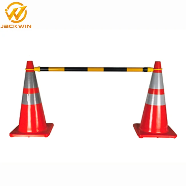 Wholesale Price 2-3 M Plastic Traffic Cone Bar Collapsible Parking Pole
