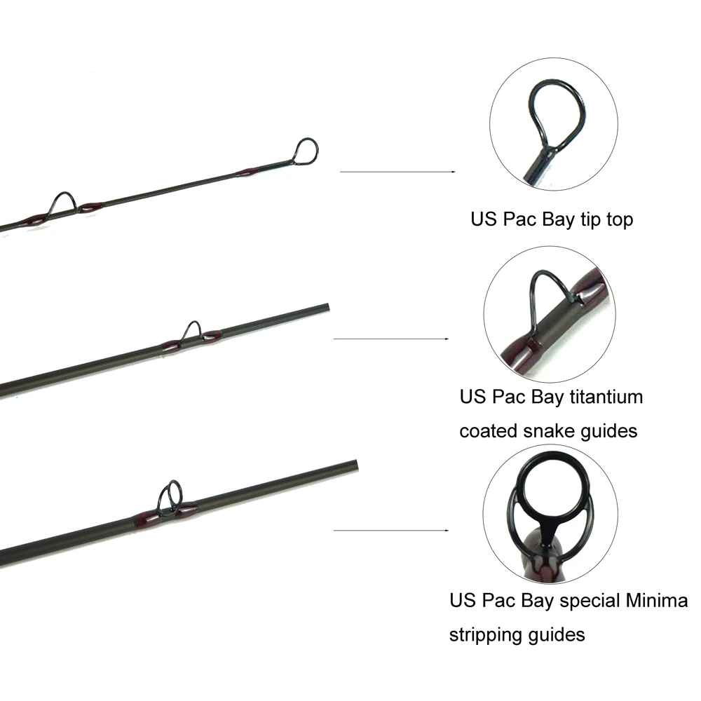 IM12 nano fly fishing rod blanks saltwater carbon fiber (B02)