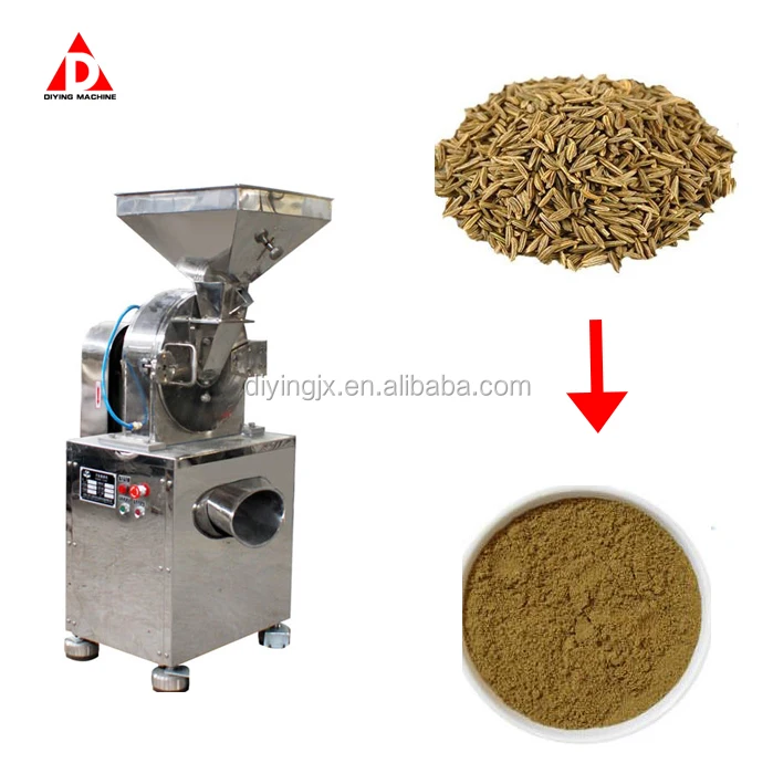 
 Stainless Steel Mustard Grinding Machine  for Herbs/Corn/Food/Black White Pepper/Rice/Turmeric/Garlic/Grain Powder Making  