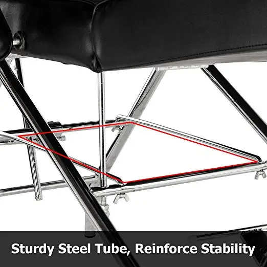 Регулируемый массажный стол, кровать для лица, стул с воском для тату и съемным подлокотником, портативный косметический стул