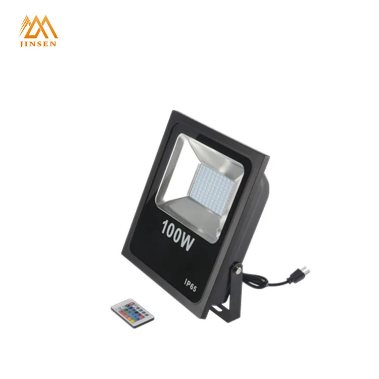 
Get Free sample new design outdoor SMD 100w RGB led floodlight 