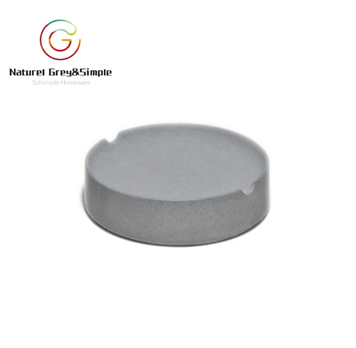 Добро пожаловать OEM & ODM Индивидуальные курительные аксессуары бетонная цементная индивидуальная пепельница для сигар