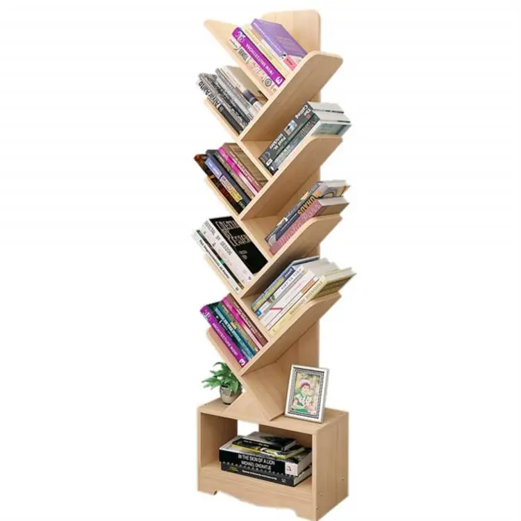 Конкурентоспособная цена цветная деревянная настенная полка для книг на заказ