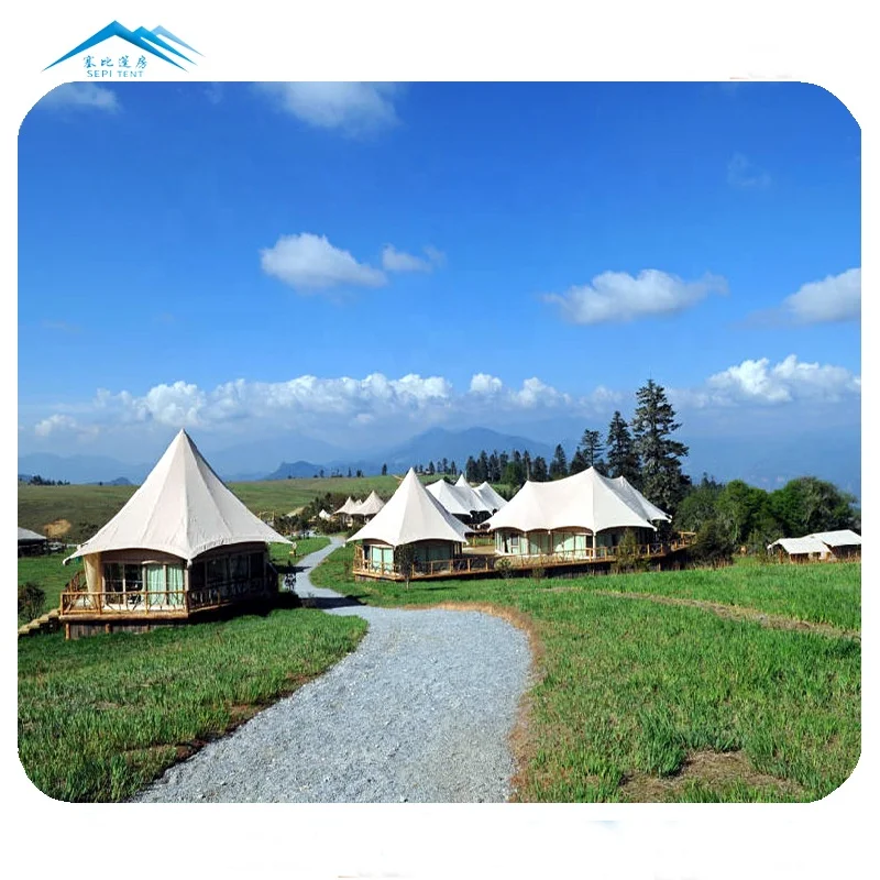 luxury pagoda hotel tent yurt tent resort safari tent