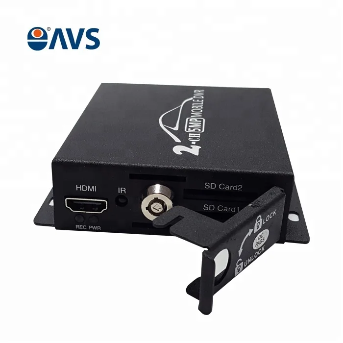 New Mini 2CH HD Mobile DVR Box Vehicle System