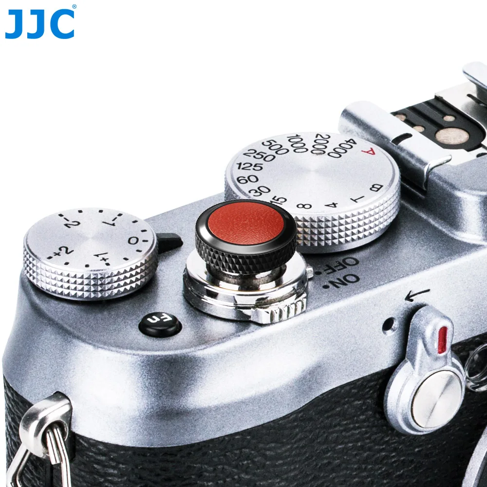 JJC SRB-BK BROWN Camera Soft Shutter Release Button For Fujifilm X-T2/X-T10/X-T20/X100/X100S/X100T/X100F/X10/X20/X30 etc