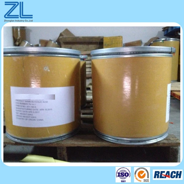 Гликолевая кислота 99%, кристаллический порошок EINECS No.: 201-180-5